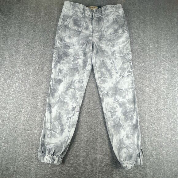 Democracy Camo Skinny Jeans Ab Technology Women's 4 Stretch Camouflage Gray - Picture 1 of 7